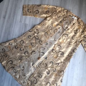 Vintage gold kimono